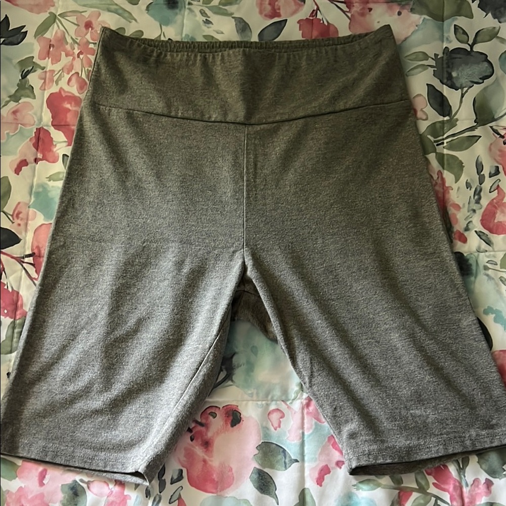 Gray Bike Shorts